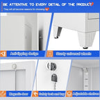 GAIOUS 79" Tall Metal Pantry Storage Cabinet - Image 5