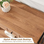 Hombazzer Console Table with 2 Drawers - Image 7