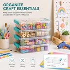 Vtopmart 8 Pack Clear Pencil Box - Image 6