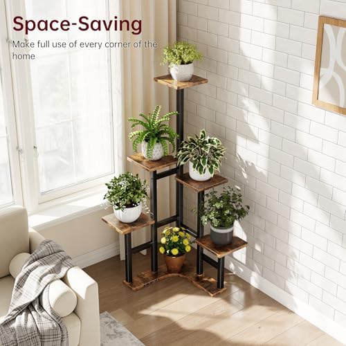Yzosvki Corner Plant Stand Indoor Set of 2 - Image 4