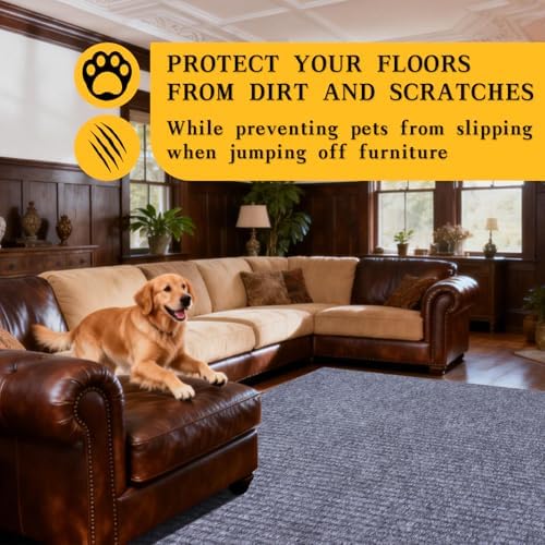 2x8 ft Outdoor Runner Rug, Non-Slip Indoor Outdoor Carpet Runner - Image 7