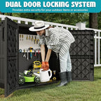 Outdoor Horizontal Storage Shed 36 Cu Ft - Image 5