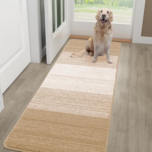 Kitinjoy Indoor Outdoor Door Mat, 59x24 Non-Slip Dirt Trapper Doormats by Kitinjoy