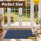 JSEI Dirt Trapper Door Mat 24" x 60", Non-Slip Washable Doormats - Image 3