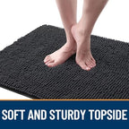OLANLY Dog Door Mat for Muddy Paws 30x17, Super Absorbent Chenille Mud Mat - Image 4
