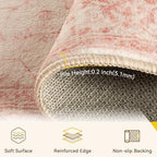 RELEANY Washable Area Rug, Runner 2'x6' - Image 4