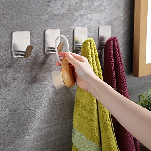 DELITON Towel Hooks for Bathrooms - Image 2