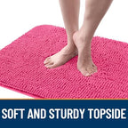 OLANLY Dog Door Mat for Muddy Paws 70x35, Super Absorbent Chenille Mud Mat - Image 4