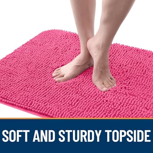 OLANLY Dog Door Mat for Muddy Paws 70x35, Super Absorbent Chenille Mud Mat - Image 4