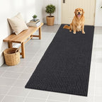 OLANLY Dog Door Mat for Muddy Paws 59x24, Extra Absorbent Chenille Mud Mat by OLANLY