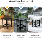 Kromax Outdoor Side Table, Small Outdoor Table - Image 6