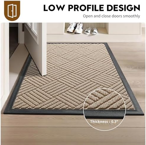 Front Door Mat, Heavy Duty Non-Slip Doormat 61.5"x36" - Image 4