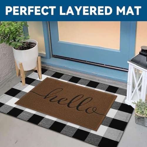 EARTHALL Funny Hello Mats Outdoor, Front Door Mat - Image 3