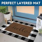 EARTHALL Funny Hello Mats Outdoor, Front Door Mat - Image 3