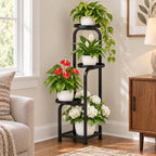 TOSKING 4-Tier Square Corner Plant Stand Indoor Outdoor - Image 2