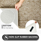 REFETONE Front Door Mat 32"x48", Absorbent Non Slip Indoor Doormat - Image 5