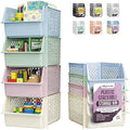 Skywin Stackable Storage Bins Open Front by Skywin