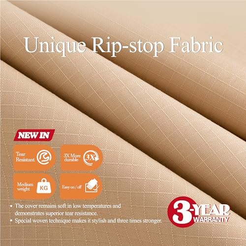 WJ-X3 Large Waterproof Patio Table Cover - Image 2