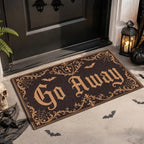 Halloween Door Mat with Go Away Design - Image 2