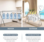 95" Clothes Drying Rack, Laundry Drying Rack Clothing - Image 5
