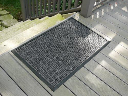 Kempf Water Retainer Front Door Mat, Outdoor Indoor Entrance, Low Profile - Image 4