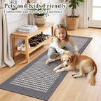 Ileading Laundry Room Runner Rug 2'x6' Non Slip Farmhouse Kitchen Floor Mats - Image 3
