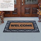 Gardenised Natural Coir and Non-Slip Rubber Doormat - Image 4