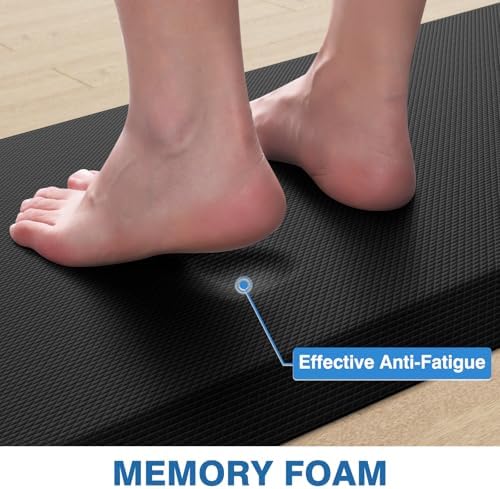 StepRite 1-Inch Kitchen Mats for Floor, 2-Piece Anti-Fatigue Rugs - Image 7