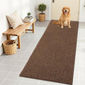 OLANLY Dog Door Mat for Muddy Paws 70x24, Extra Absorbent Chenille Mud Mat by OLANLY