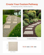VEVOR Garden Stepping Stones, Decorative Stepping Stones - Image 6
