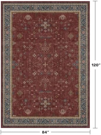 Hazo Haus Oriental 7x10 Large Area Rugs - Image 2