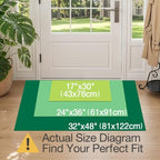 LUMI Washable Indoor Door Mat for Entryway 24x36, Entrance Mat - Image 2
