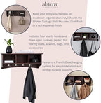 Alaterre Shaker Cottage Wall-Mounted Coat Rack - Image 4