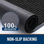 OLANLY 2-Pack Front Door Mats 47x23, Waterproof Heavy-Duty Doormats - Image 3