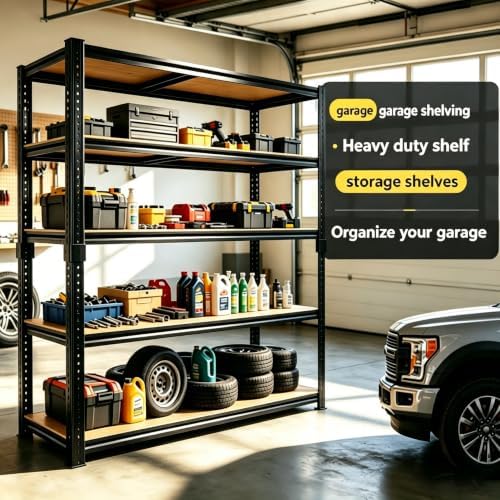 5-Tier Garage Storage Shelving - Image 4