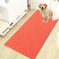 OLANLY Dog Door Mat for Muddy Paws 47x24, Extra Absorbent Chenille Mud Mat by OLANLY