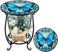 Cinnvoice Outdoor Side Table Small End Patio Porch Table by QinYee