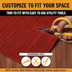 Ottomanso 7x11 Large Waterproof Floor Mat, Non-Slip Indoor Outdoor Door Mat - Image 4