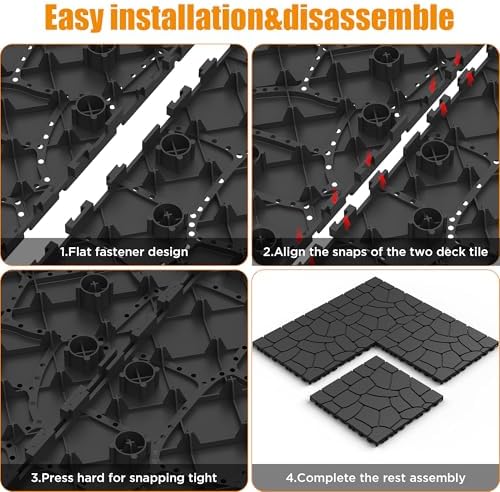 Plastic Interlocking Deck Tiles - Image 5