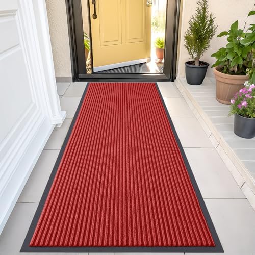 OLANLY Front Door Mat 47x23, Waterproof Heavy-Duty Indoor Outdoor Doormat by OLANLY