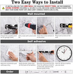 AceMining Broom Holder Wall Mount, 5 Racks 4 Hooks Heavy Duty Mop Organizer - Image 5