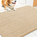 Smiry Dog Door Mat for Muddy Paws 30x17, Absorbent Low-Profile Doormats by Smiry