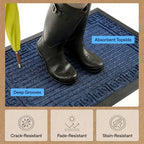 GORILLA GRIP WeatherMAX Door Mat, Indoor Outdoor - Image 5