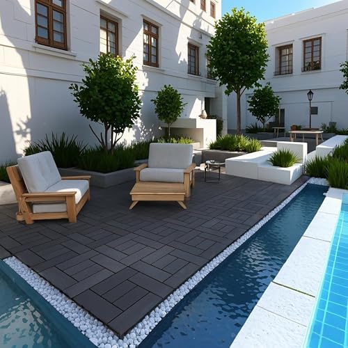 Plastic Interlocking Deck Tiles - Image 3