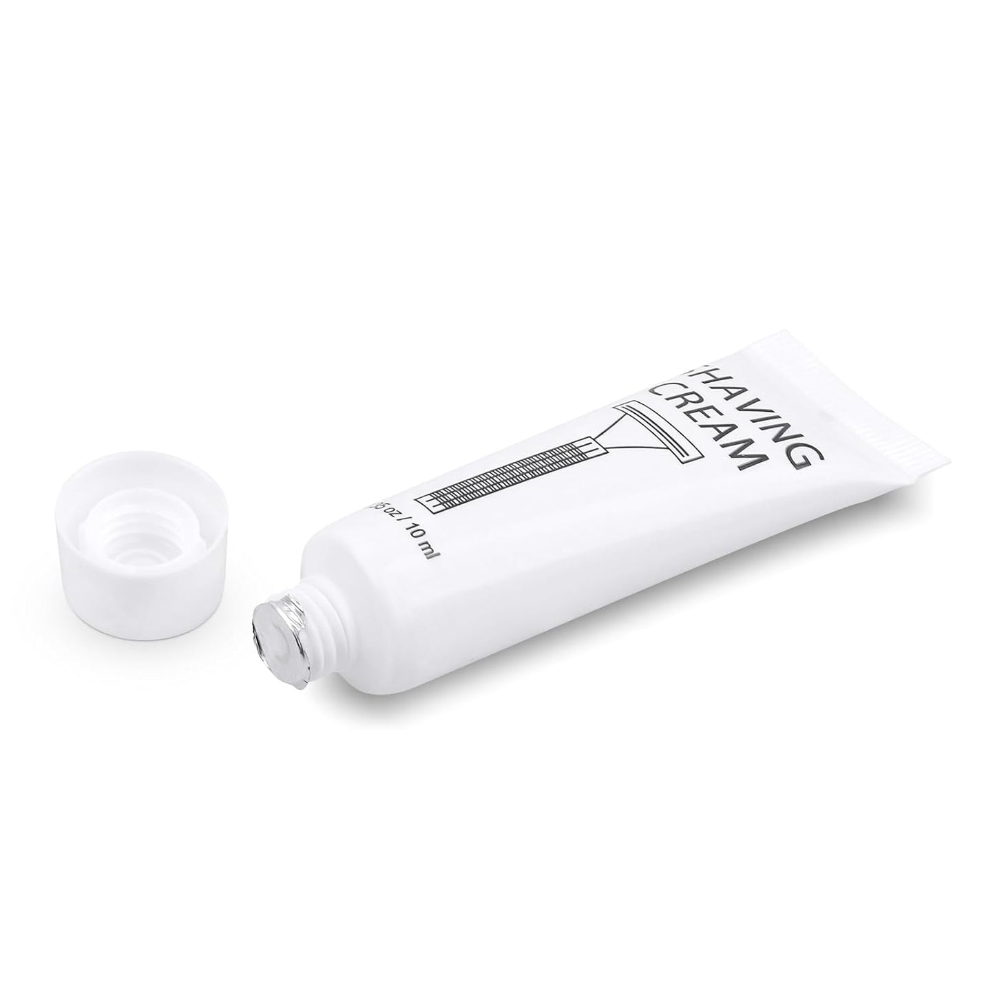 Pack of 300 Disposable Shaving Cream Bulk, Individually Wrapped, 10g/0.35 oz, Travel Size Hotel Toiletries Amenities