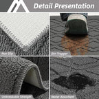 COSY HOMEER Kitchen Rugs and Mats 20"x48" Non Slip Kitchen Mats - Image 5