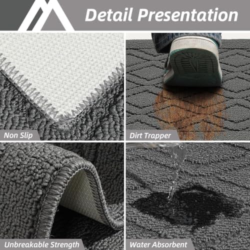 COSY HOMEER Kitchen Rugs and Mats 20"x48" Non Slip Kitchen Mats - Image 5