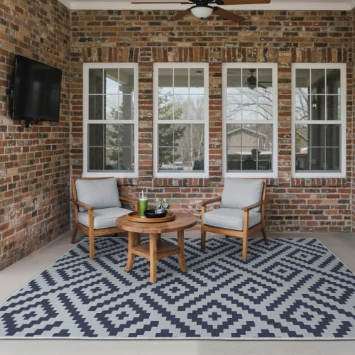 GENIMO Outdoor Rug, Waterproof Plastic Rugs - Image 7