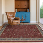 Turkish 4x6 Rug for Living Room Small by HazoHaus