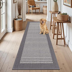 Ileading Laundry Room Runner Rug 2'x6' Non Slip Farmhouse Kitchen Floor Mats by Ileading